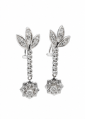PENDIENTES DE PLATA PALADIO CON DIAMANTES