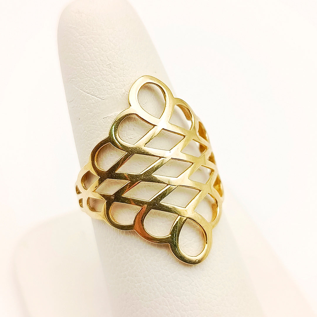 ANILLO CASUAL DE ORO DE 10K