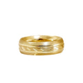 ARGOLLA HUECA DE MATRIMONIO DE ORO DE 10K