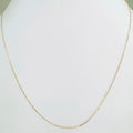 CADENA DE ORO DE 14K SOLIDA DELGADA