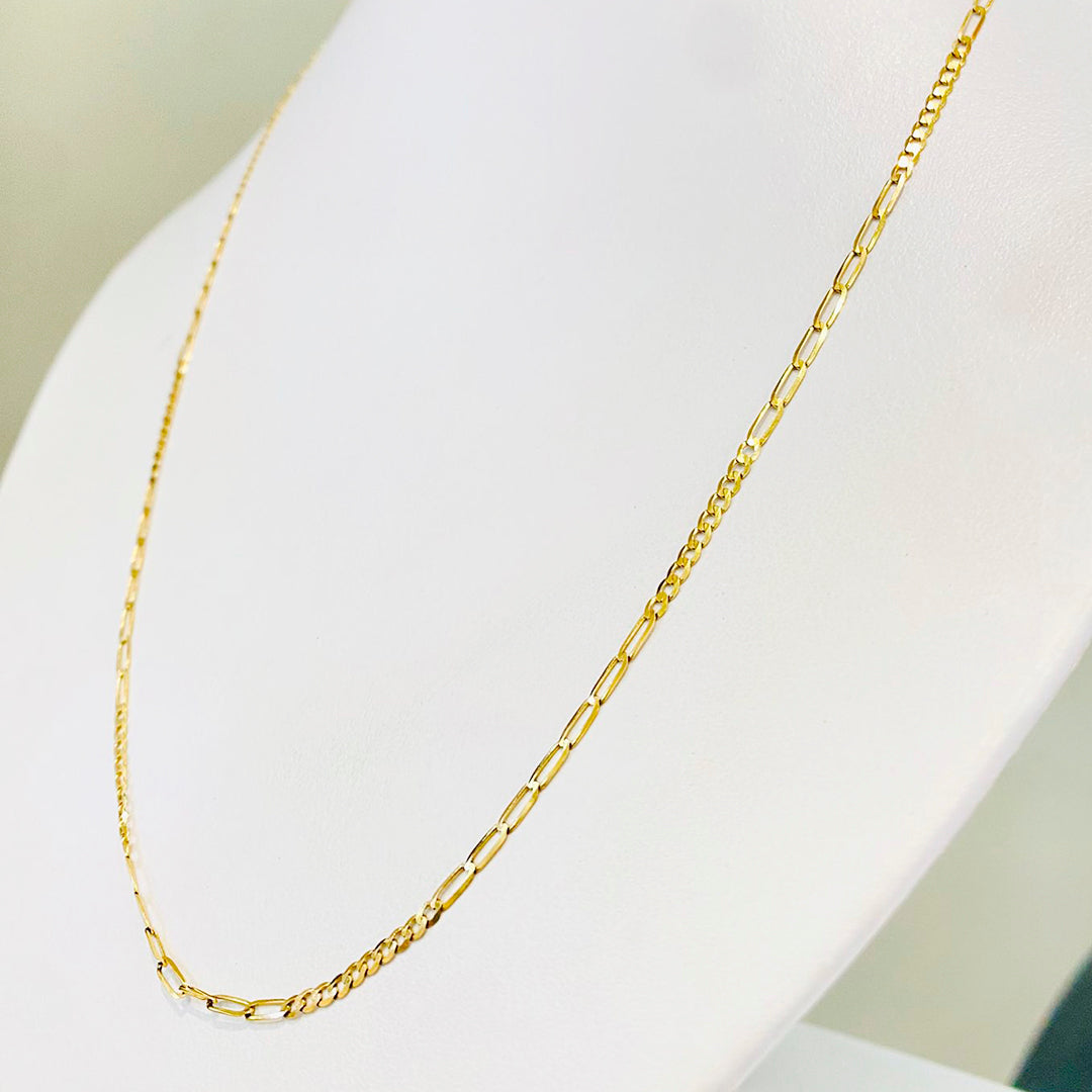 CADENA SOLIDA DE ORO DE 14K
