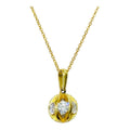 DIJE CON ZIRCONIAS DE 14K