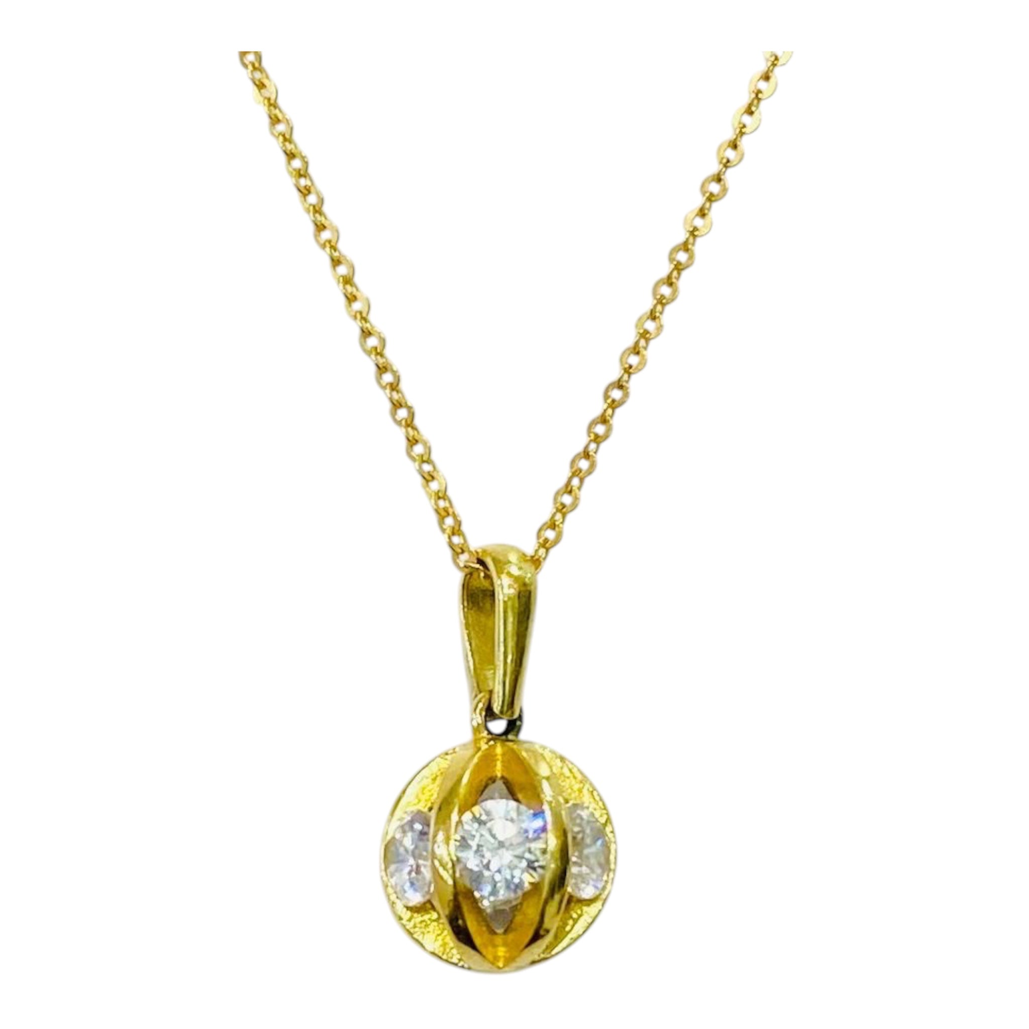 DIJE CON ZIRCONIAS DE 14K