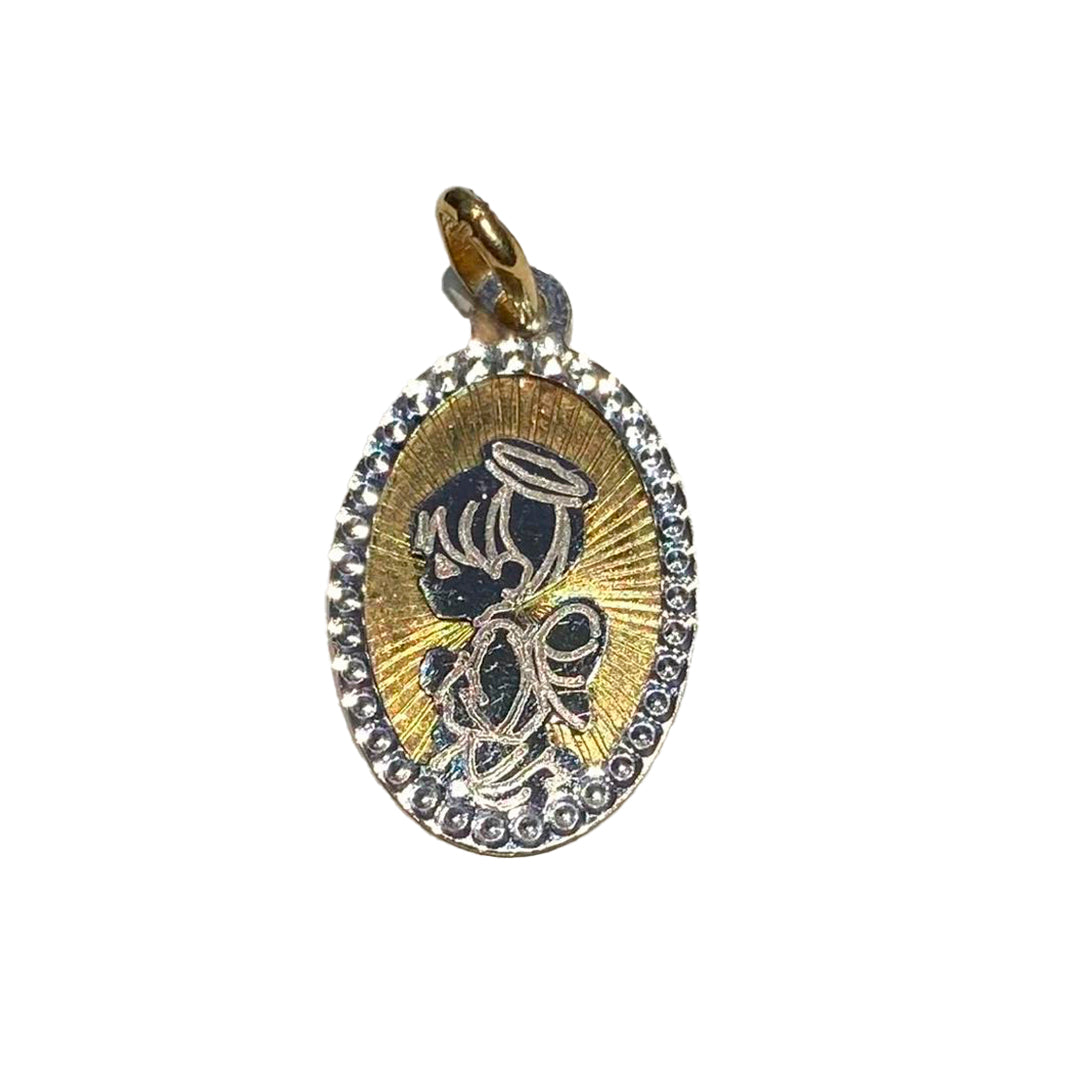DIJE DE ANGELITO CON DIAMANTADO