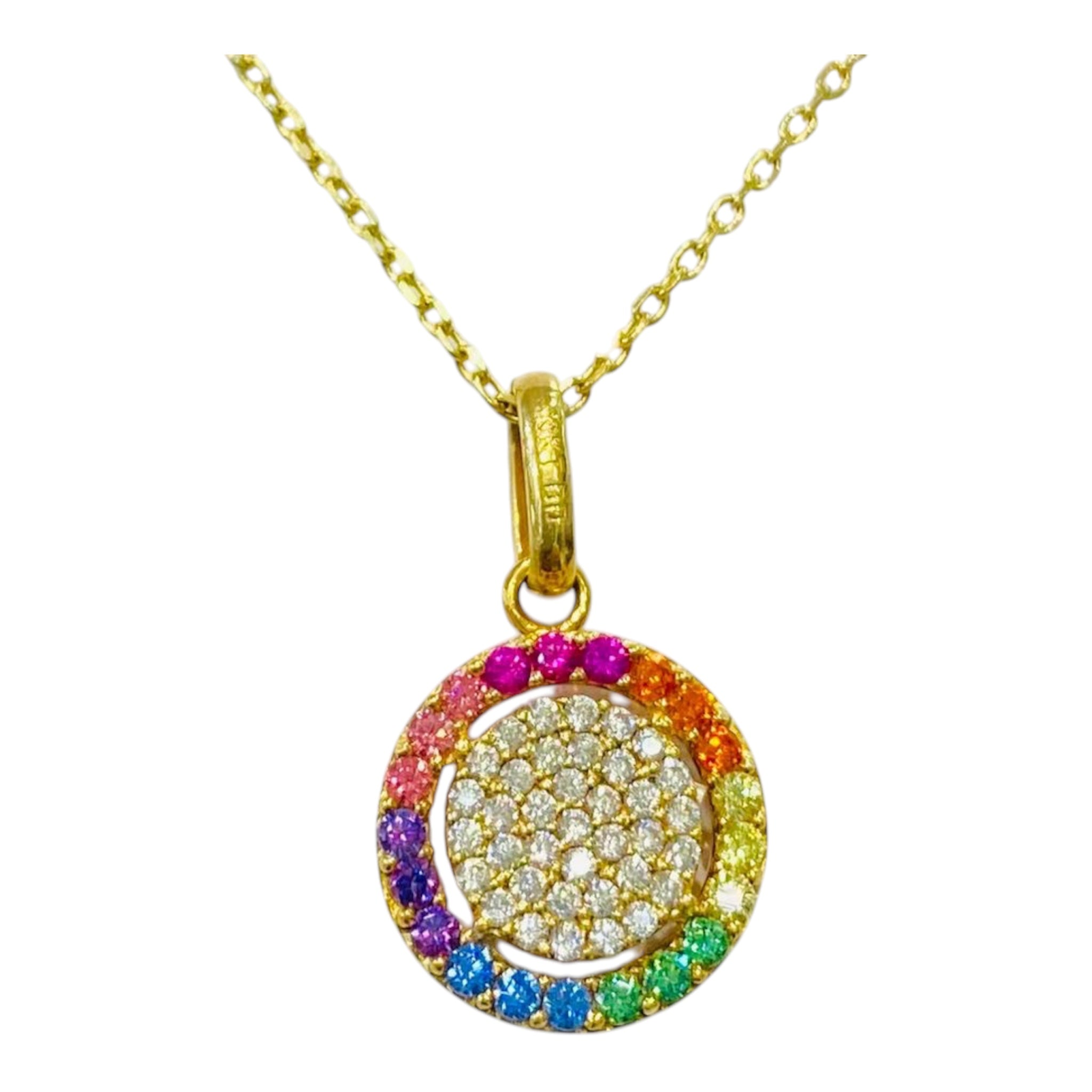 DIJE ARCOIRIS DE 10K