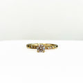 ANILLO DE COMPROMISO TIPO CATEDRAL