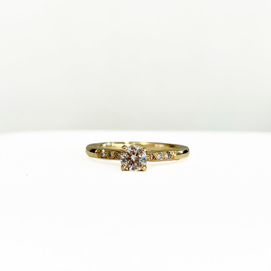 ANILLO DE COMPROMISO TIPO CATEDRAL